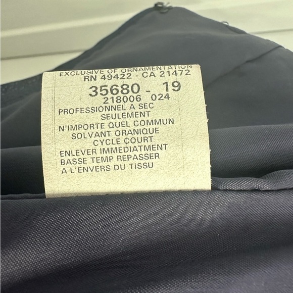 Gunne Sax Vintage Dress Long Strapless Glitter Whimsigoth Prom Formal Size Small - Picture 9 of 9